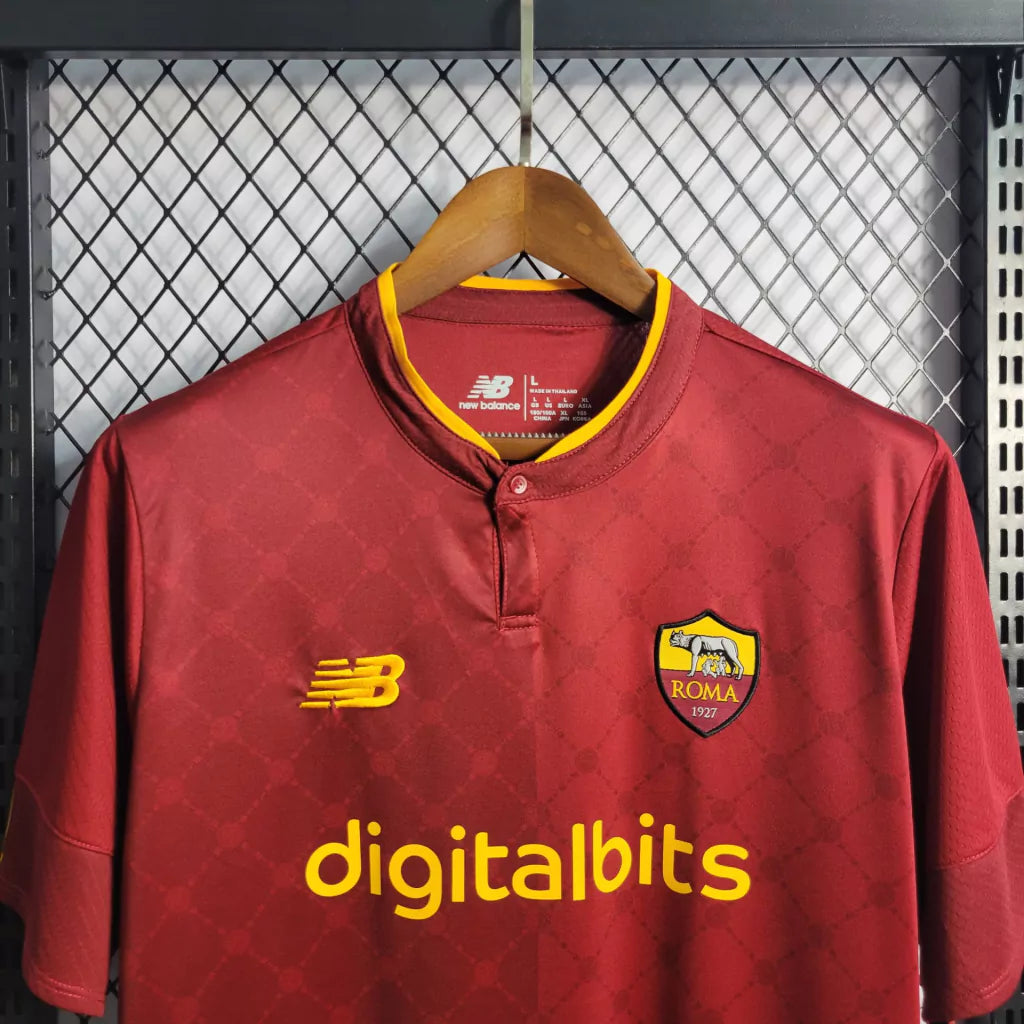 AS Roma 2022-2023 Home Kit