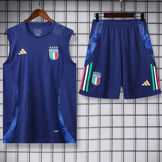 Italy 2024-2025 tanktop trainings set kingsblue