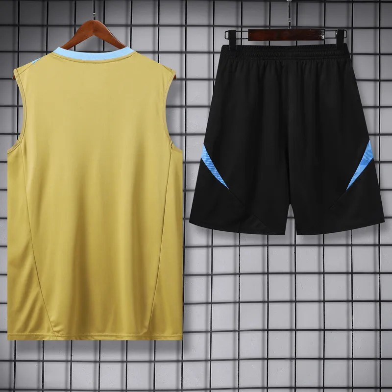 Argentina 2024-2025 tanktop trainings set gold