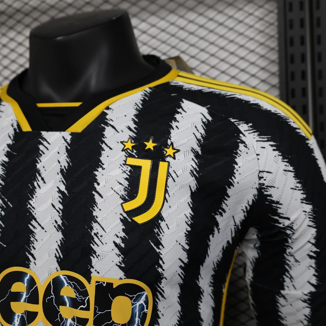 Juventus 2023-2024 Long Sleeve Home Kit