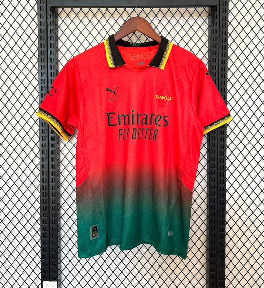 AC Milan x OFF White 2024-2025 Pre Match Kit