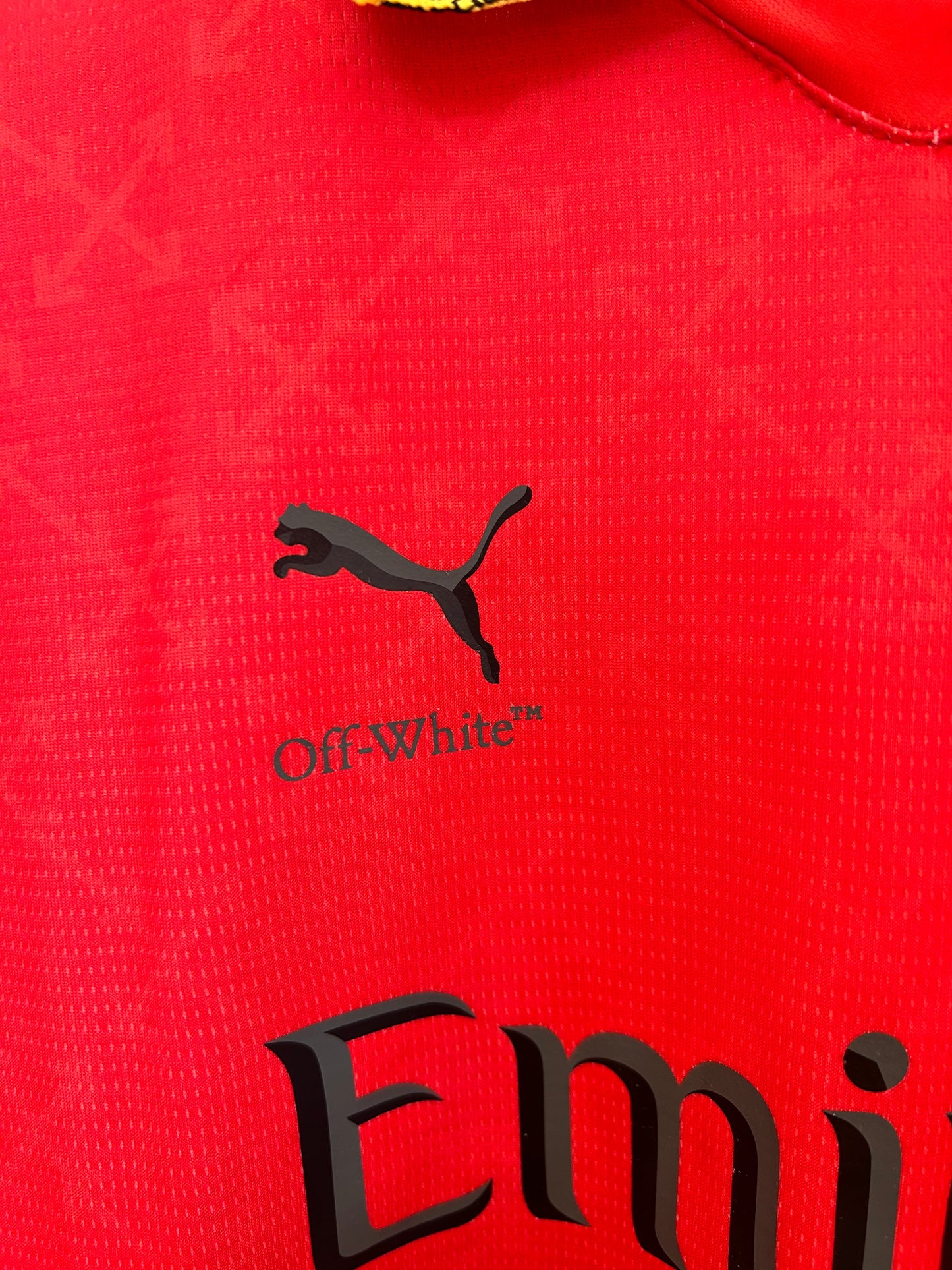 AC Milan x OFF White 2024-2025 Pre Match Kit