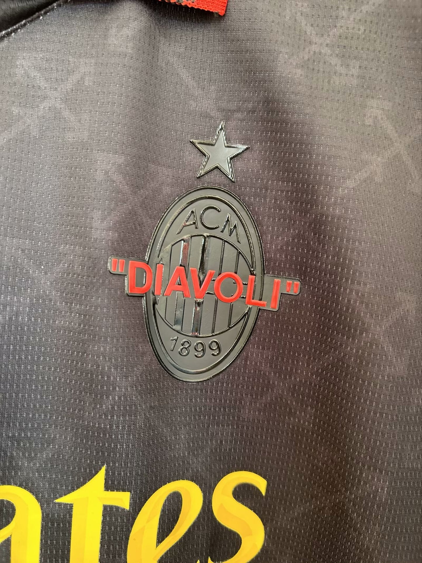 AC Milan x OFF White 2024-2025 Pre Match Kit