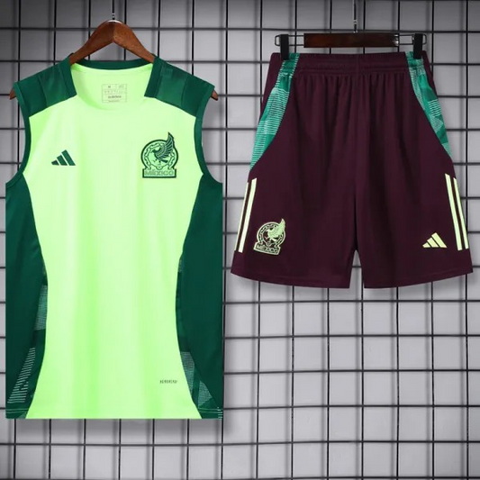 Mexico 2024-2025 tanktop trainings set green