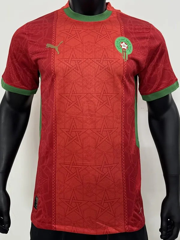 Morocco 2024-2025 home kit player version