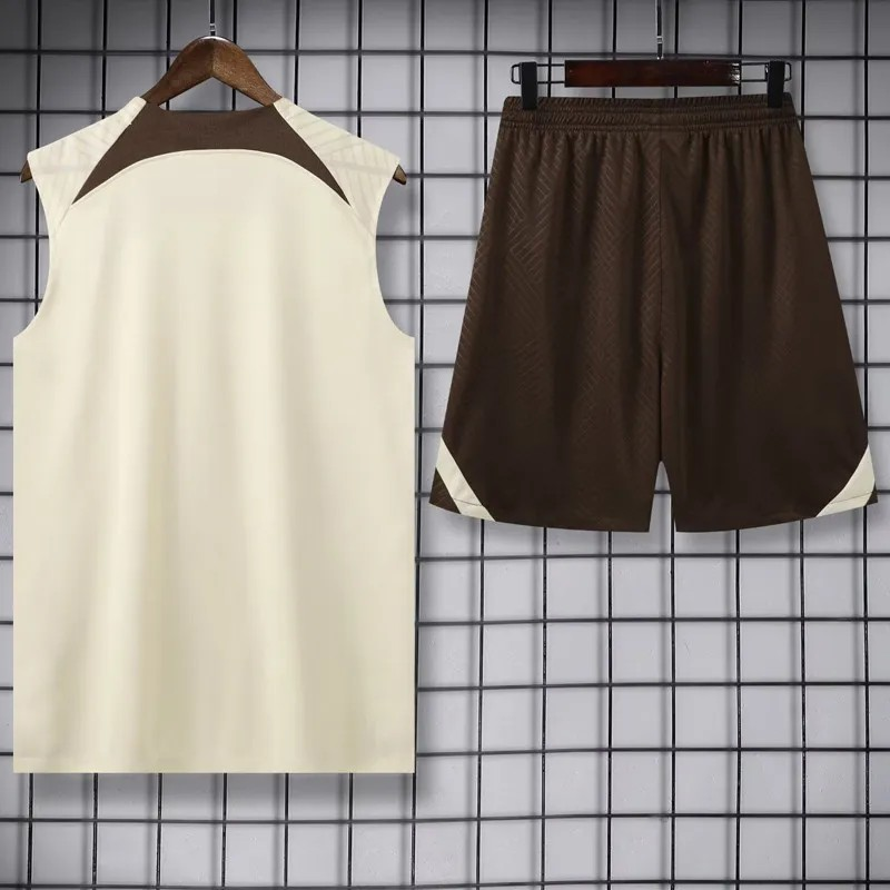 Corinthians 2024-2025 tanktop trainings set beige