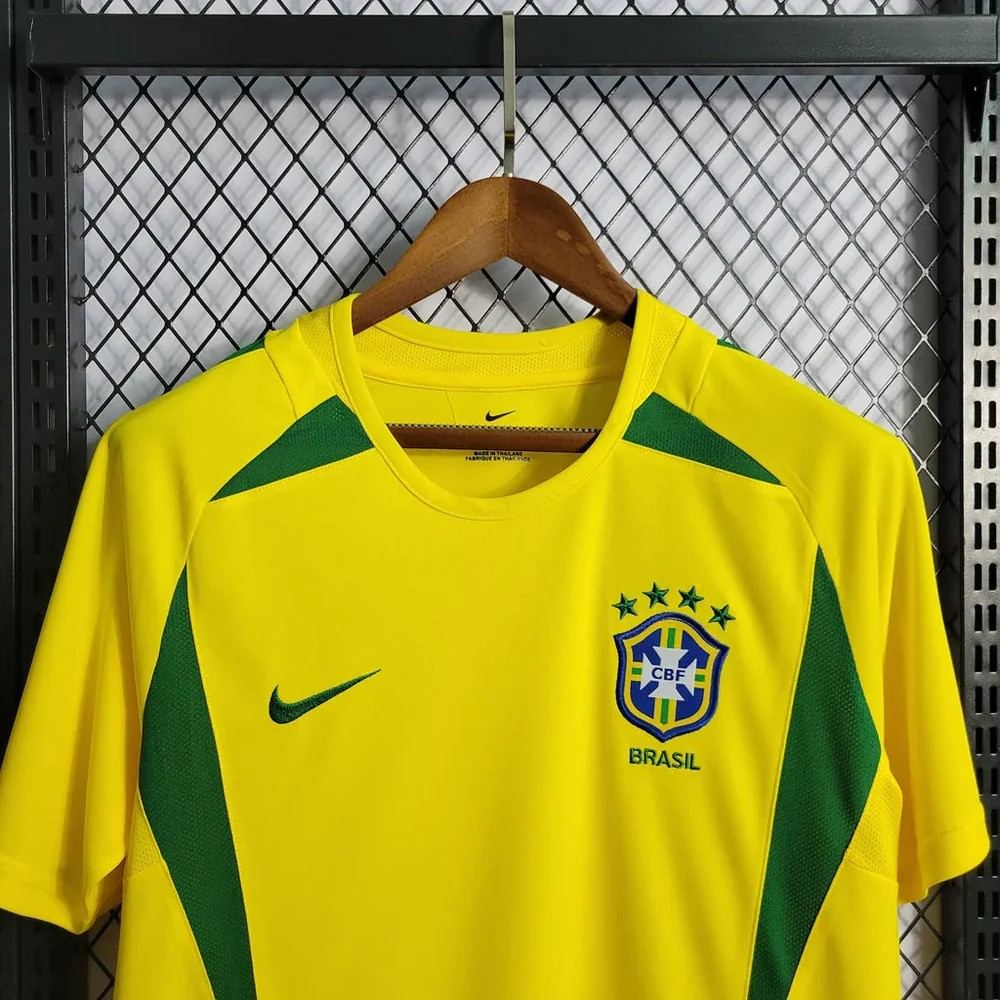 Brazil 2002 Home Kit retro