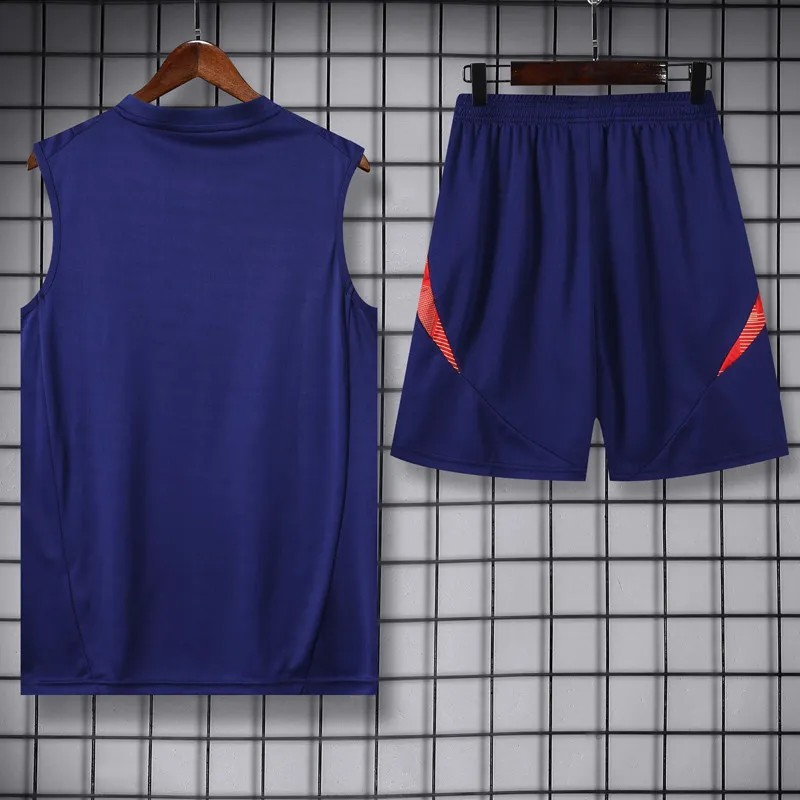 Spain 2024-2025 tanktop trainings set kingsblue